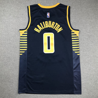 Indiana Pacers Tyrese Haliburton #0 City Edition Swingman Jersey - Embroidered