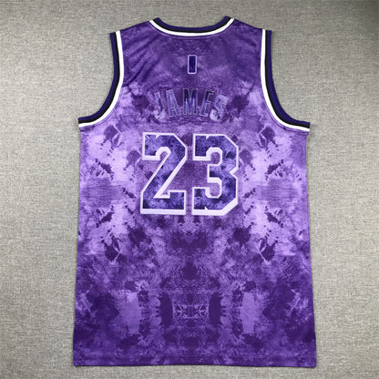LeBron James #23 Los Angeles Lakers City Edition Swingman Jersey - Embroidered