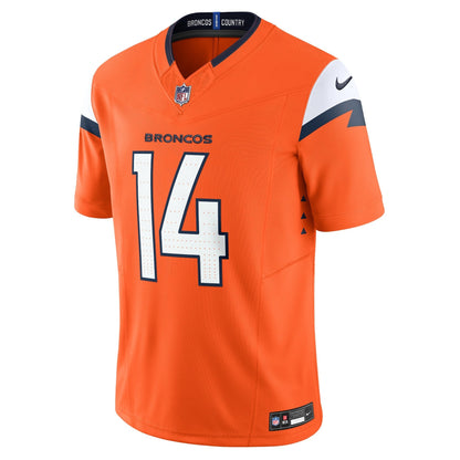 Courtland Sutton Denver Broncos Nike Mile High Collection Vapor F.U.S.E. Limited Jersey - Orange