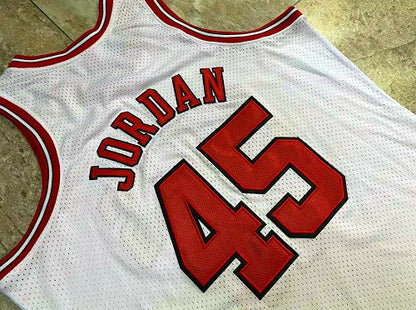 Michael Jordan #45 Chicago Bulls Throwback Jersey-MN