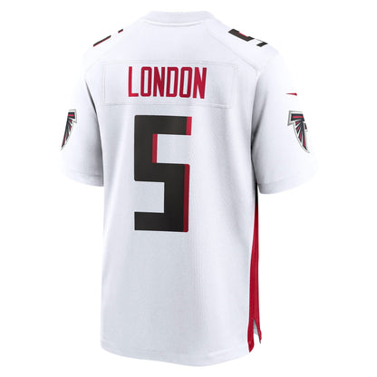 Drake London Atlanta Falcons Nike Away Game   Jersey - White