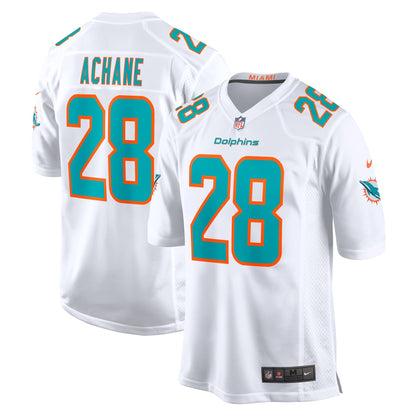 Devon Achane Miami Dolphins Nike   Game Jersey - White