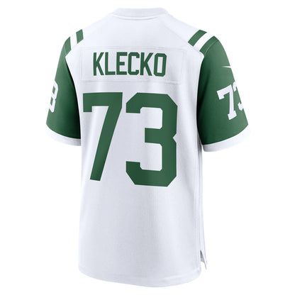 Joe Klecko New York Jets Nike Classic Alternate Retired   Game Jersey - White