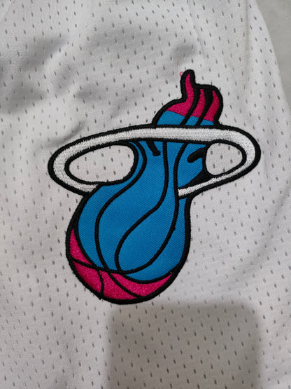 Miami Heat White City Edition Pocket Shorts