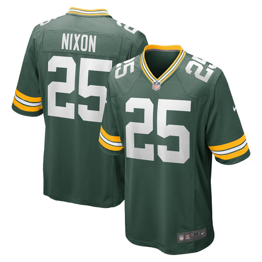 Keisean Nixon Green Bay Packers Nike Game   Jersey - Green