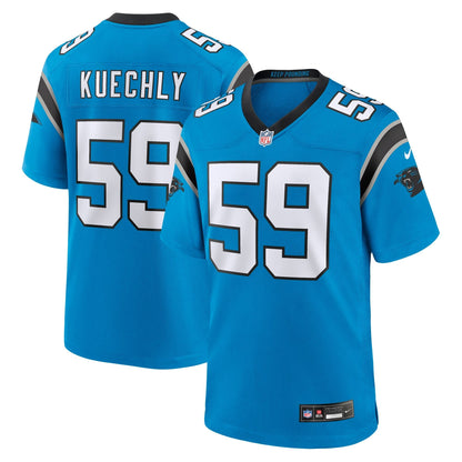 Luke Kuechly Carolina Panthers Nike Retired   Game Jersey - Blue