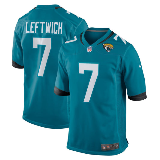 Byron Leftwich Jacksonville Jaguars Nike Retired   Game Jersey - Teal