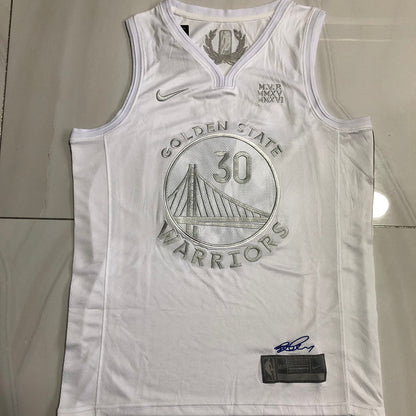 Stephen Curry Golden State Warriors  White 30 MN
