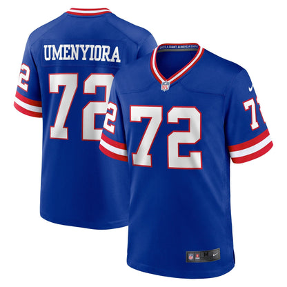 Osi Umenyiora New York Giants Nike Classic Retired   Game Jersey - Royal