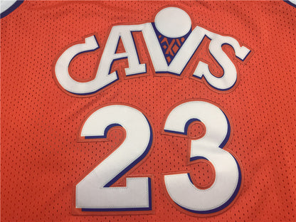 Cleveland Cavaliers LeBron James #23 Throwback - Embroidered Jersey