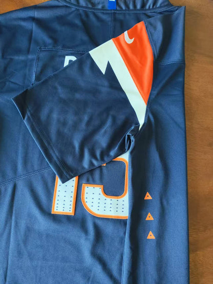 Men's Denver Broncos Nik Bonitto Jersey-Blue