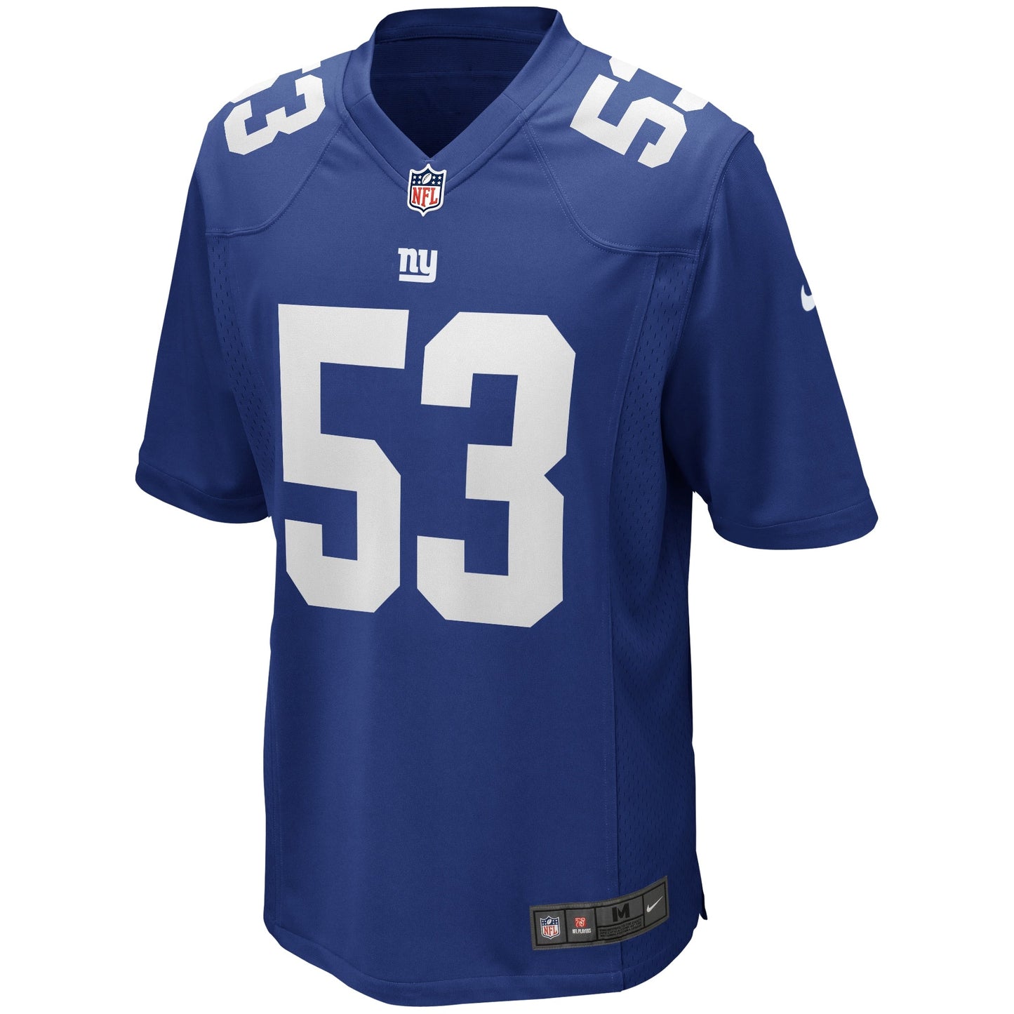 Harry Carson New York Giants Nike Game Retired   Jersey - Royal