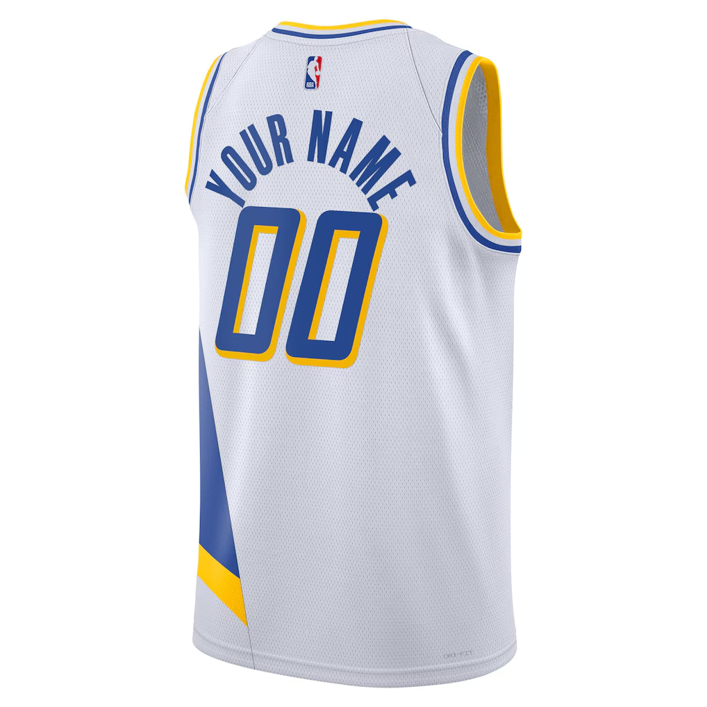 Indiana Pacers Nike White 2025/26 City Edition Swingman Custom Jersey