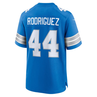 Malcolm Rodriguez Detroit Lions Nike Game Jersey - Blue
