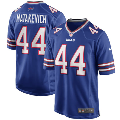 Tyler Matakevich Buffalo Bills Nike Game   Jersey - Royal