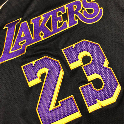 LeBron James Los Angeles Lakers  Black 23 MN
