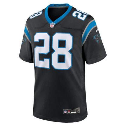 Tarik Cohen Carolina Panthers Nike  Game Jersey -  Black