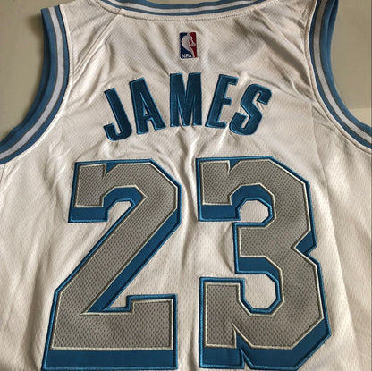 LeBron James Los Angeles Lakers  White 23 MN