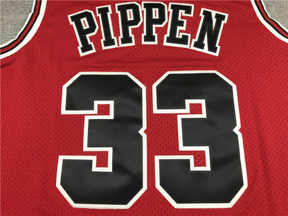 Chicago Bulls Scottie Pippen #33 1997-98 Throwback — Embroidered