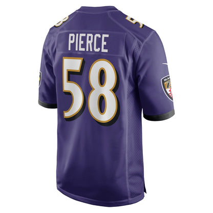 Michael Pierce Baltimore Ravens Nike   Game Jersey - Purple