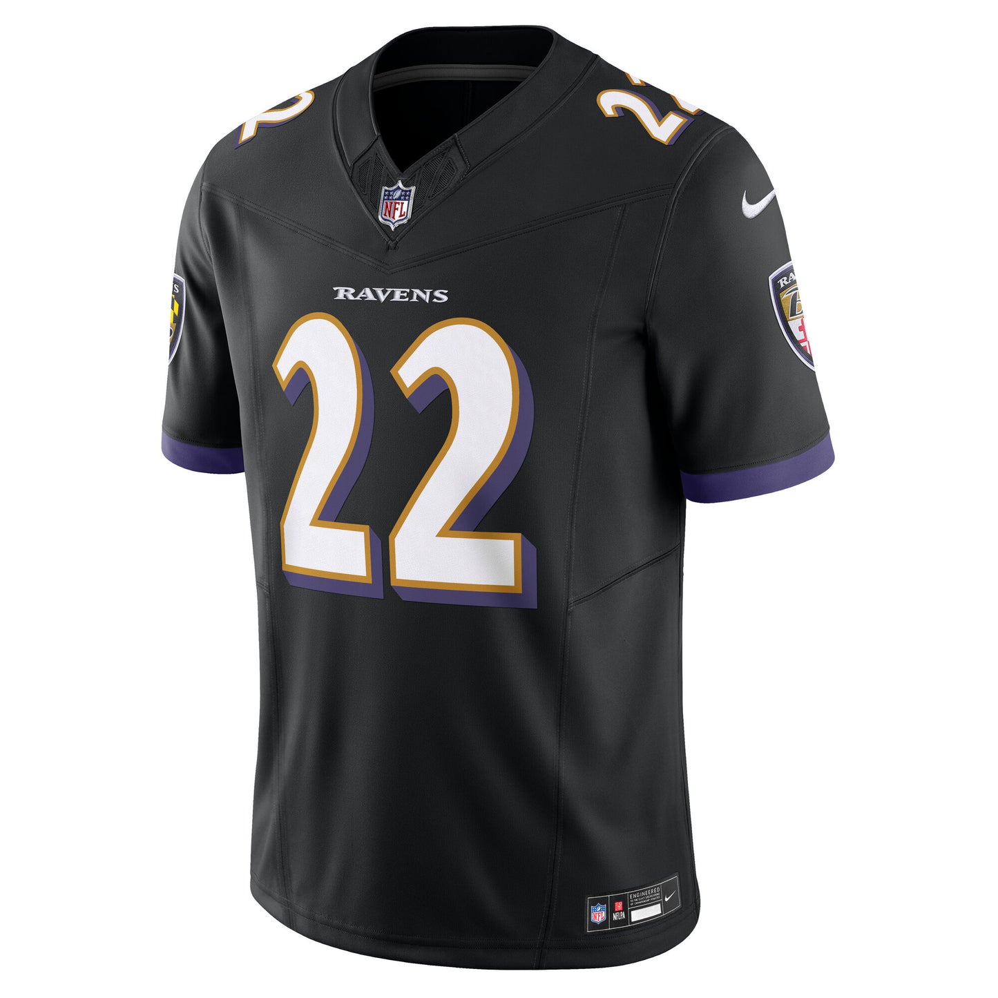 Derrick Henry Black Baltimore Ravens Vapor F.U.S.E. Limited Jersey