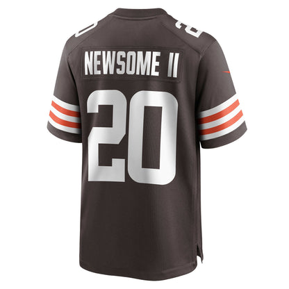 Greg Newsome II Cleveland Browns Nike Game Jersey - Brown