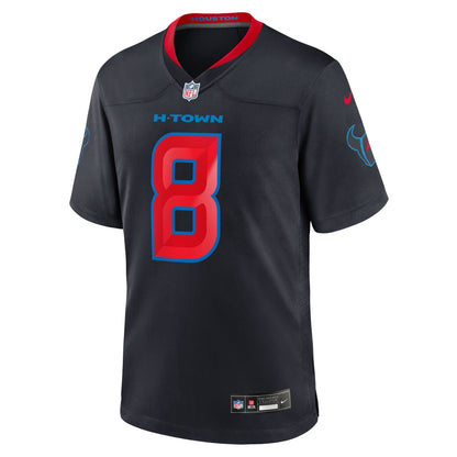 John Metchie III Houston Texans Nike 2nd Alternate Game Jersey -  Navy