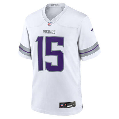 Dallas Turner Minnesota Vikings Nike Alternate Game   Jersey - White