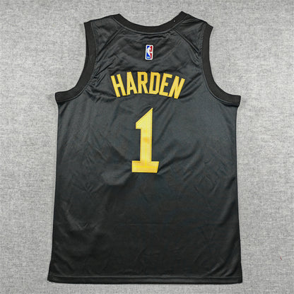 Cleveland Cavaliers James Harden #1 2026 City Edition — Embroidered Jersey