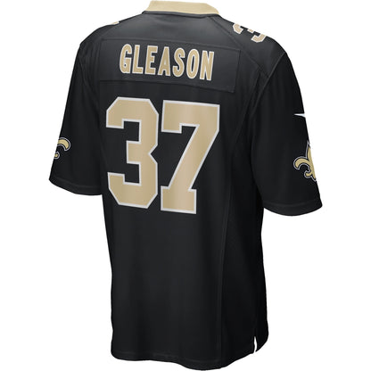 Steve Gleason New Orleans Saints Nike Game Retired   Jersey - Black