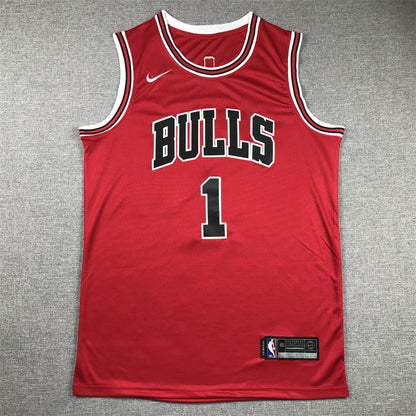 Chicago Bulls Derrick Rose #1 City Edition Swingman Jersey - Embroidered Jersey