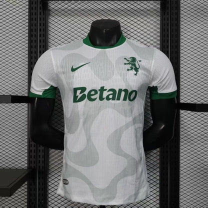 2025-26 Lisbon Away White Player Edition Jersey - Mens