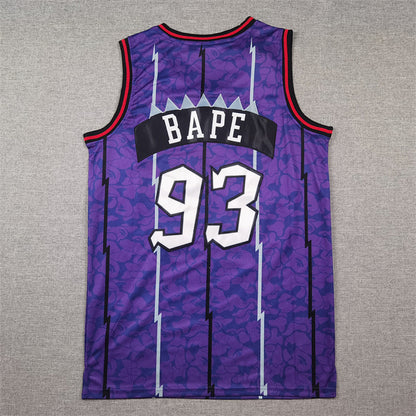 BAPE Collaboration #93 Toronto Raptors 1998-99 Throwback Embroidered Jersey
