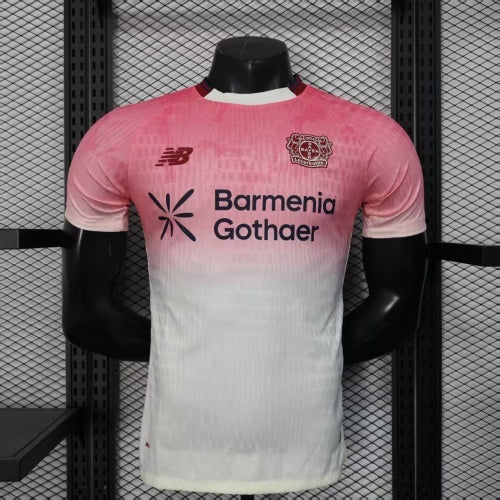 2025-26 Bayer Leverkusen Away Player Edition Jersey-Pink