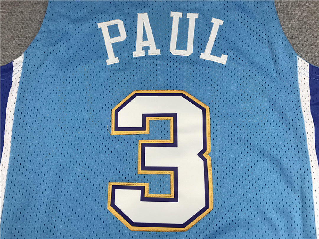 New Orleans Hornets Road Chris Paul #3 2005-06 Throwback - Embroidered Jersey