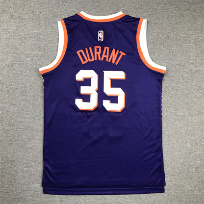 Youth Kevin Durant Phoenix Suns #35 City Edition Swingman Embroidered Jersey