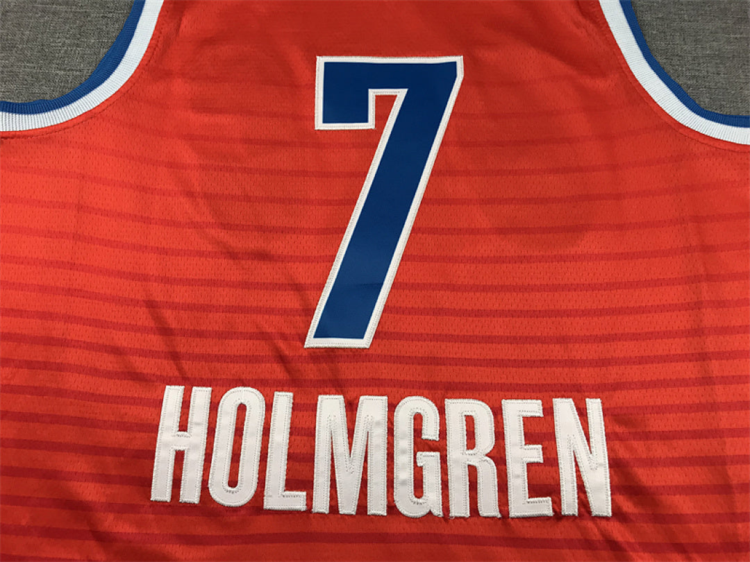 Chet Holmgren#7 Statement Edition  Embroidered Jersey
