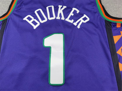 Devin Booker#1 Phoenix Suns 2025 City Edition Swingman Embroidered Jersey