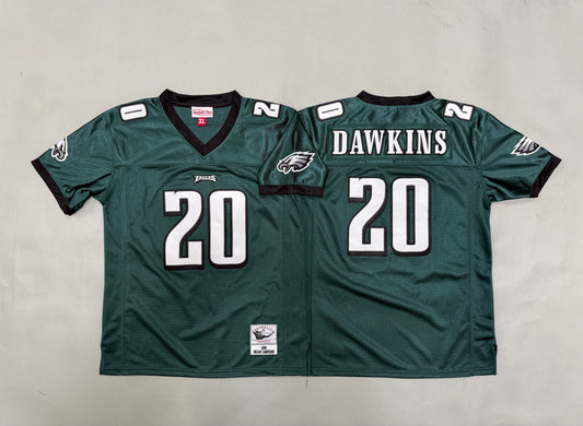 Youth Brian Dawkins #20 Philadelphia Eagles Vintage Throwback Jersey