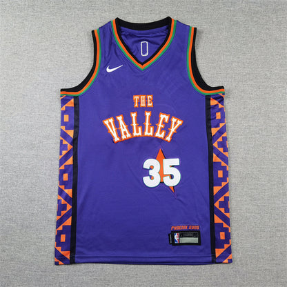 Youth Kevin Durant Phoenix Suns #35 City Edition Swingman Embroidered Jersey