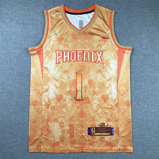 Devin Booker#1 Select Edition   Embroidered Jersey