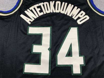 Giannis Antetokounmpo# 34 Statement Edition  Embroidered Jersey
