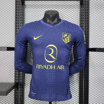 2025-26 Atletico Madrid Away Long Sleeve Player Edition Jersey - Men