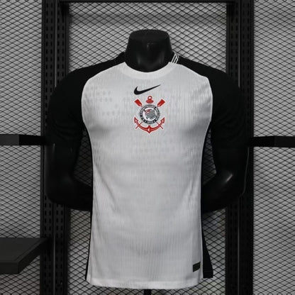 2025-26 Corinthians Away Black Player Version Jersey - Men's
