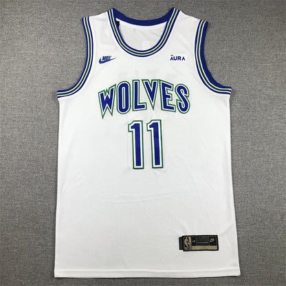 Naz Reid #11 Minnesota Timberwolves White City Edition Swingman Embroidered Jersey