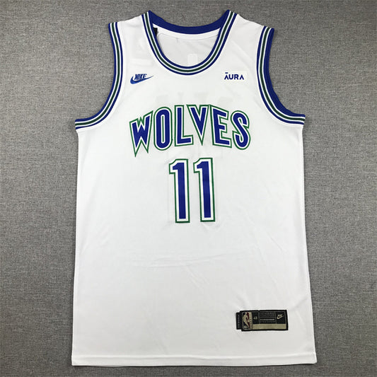 Naz Reid #11 Minnesota Timberwolves White City Edition Swingman Embroidered Jersey