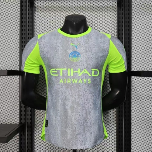 2025-26 Manchester City Grey Player Edition Jersey - Men
