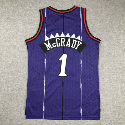 Youth Tracy McGrady Toronto Raptors #1  1998-99 Throwback Embroidered Jersey