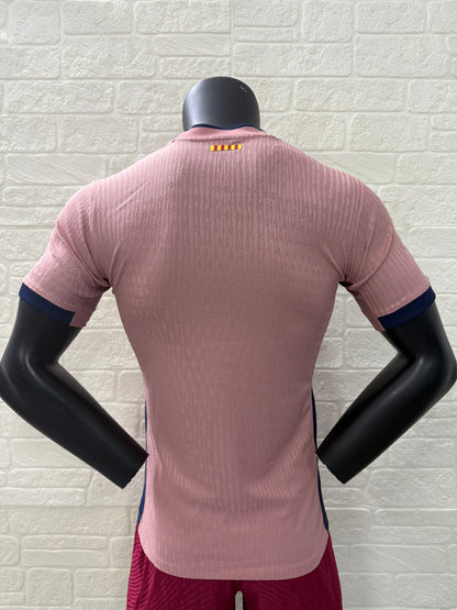 2025-26 Barcelona Pink Player Edition Jersey
