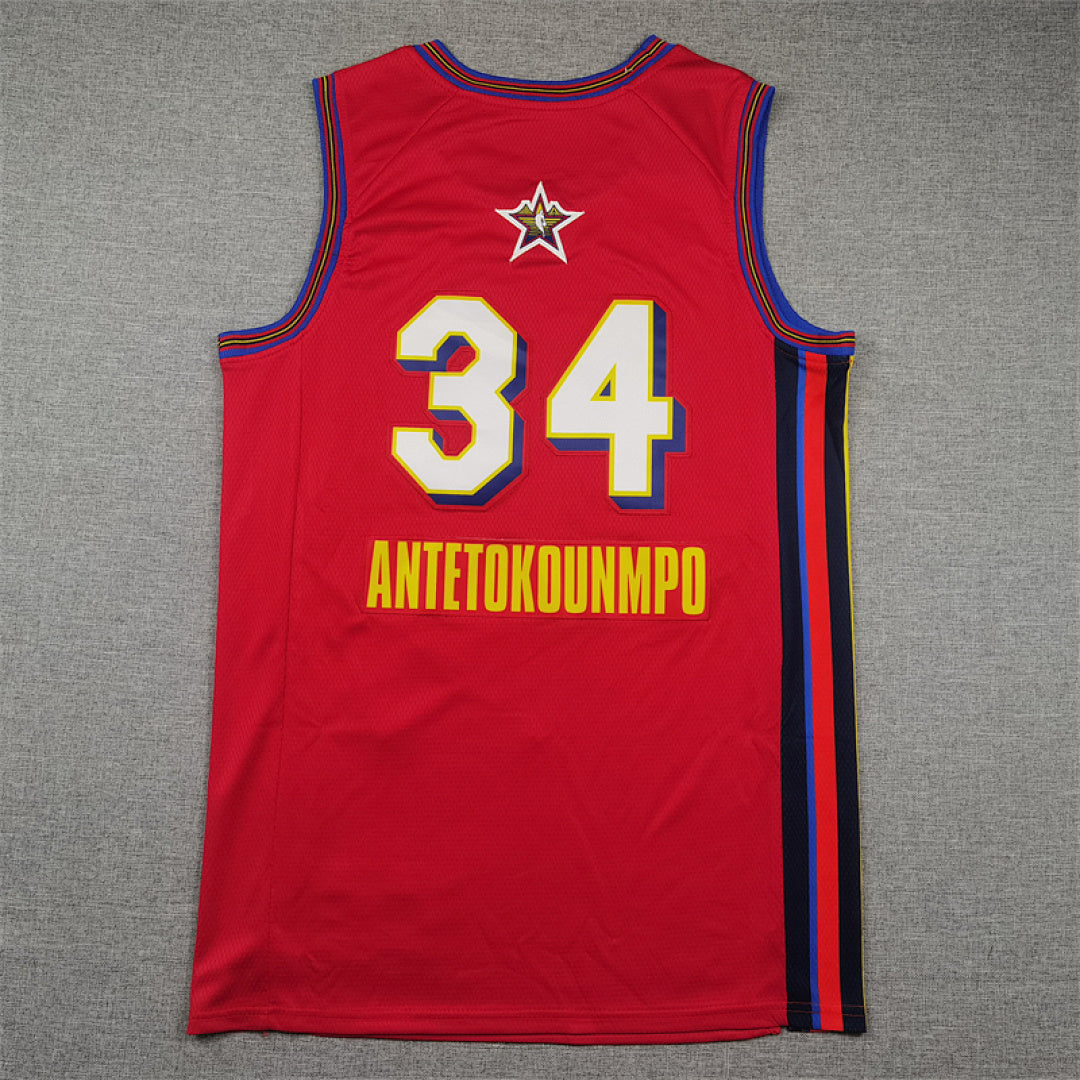 Giannis Antetokounmpo# 34 All-Star Edition  Embroidered Jersey